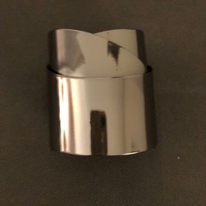 Brand New Alexis Bittar Gunmetal Cuff